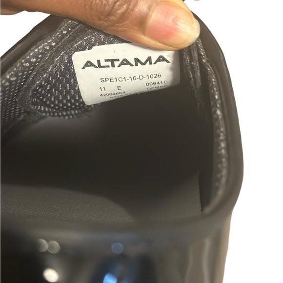 Altama Men’s Black Patent Leather Dress Shoes Size 11E - Picture 8 of 8